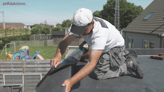 epdm folie plaatsen