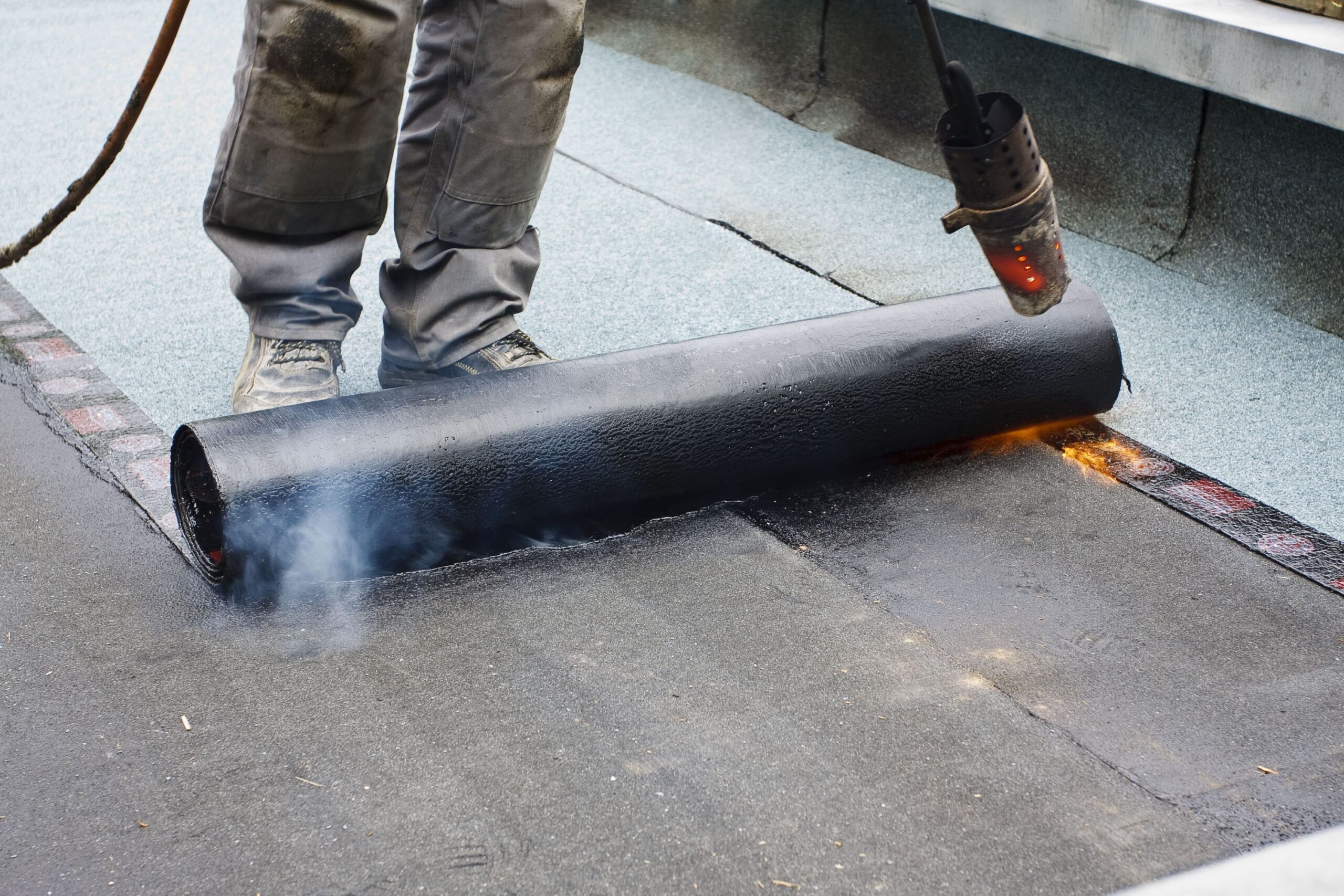 reparatie bitumen dak