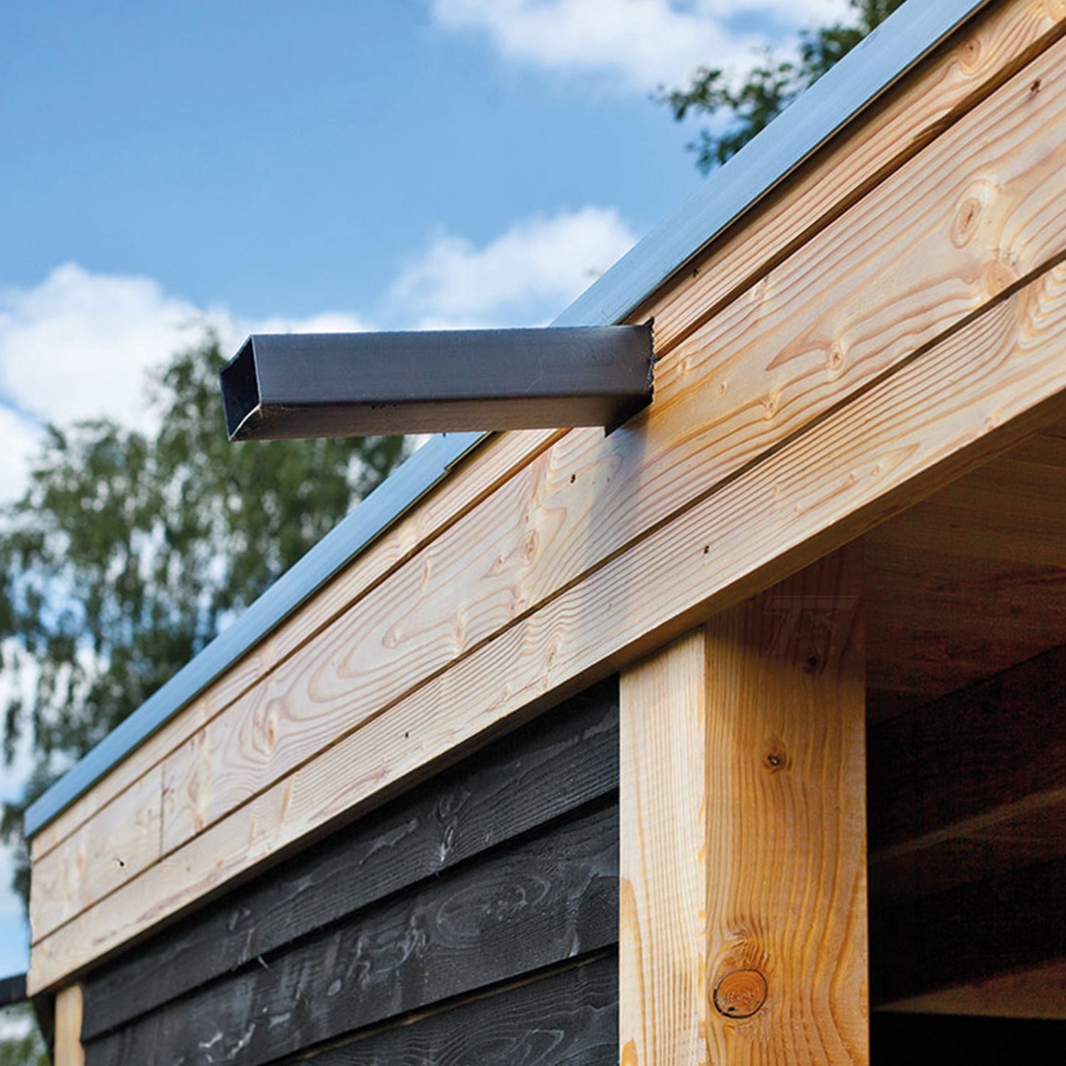 dakbedekking tuinhuis epdm