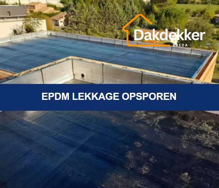 lekkage bitumen dak opsporen