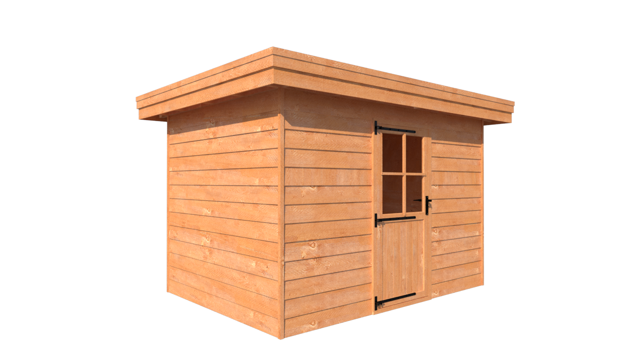 houten dakbedekking tuinhuis