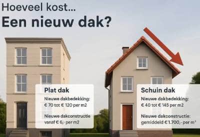 prijs nieuw plat dak met isolatie