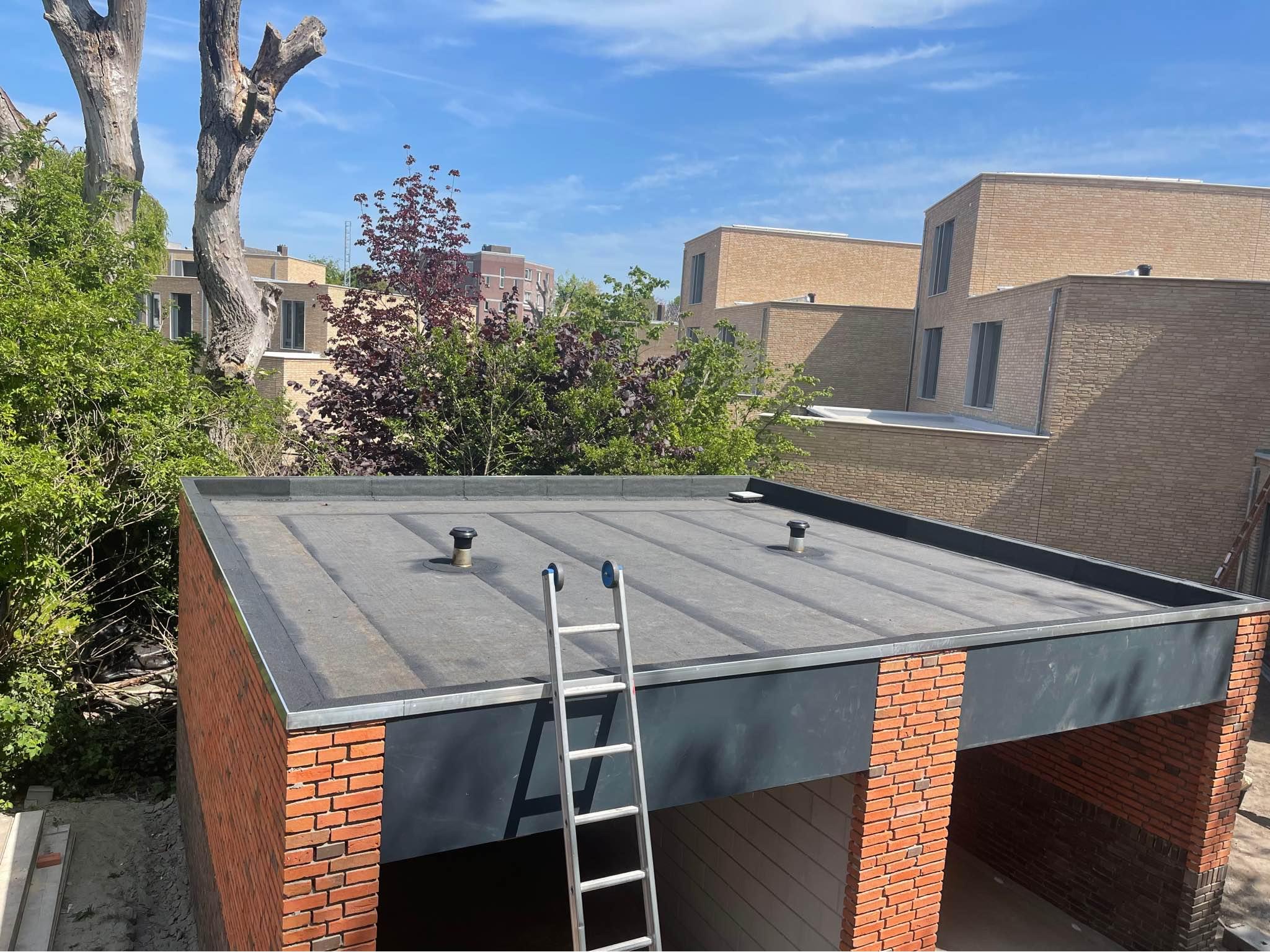 metalen dakbedekking tuinhuis